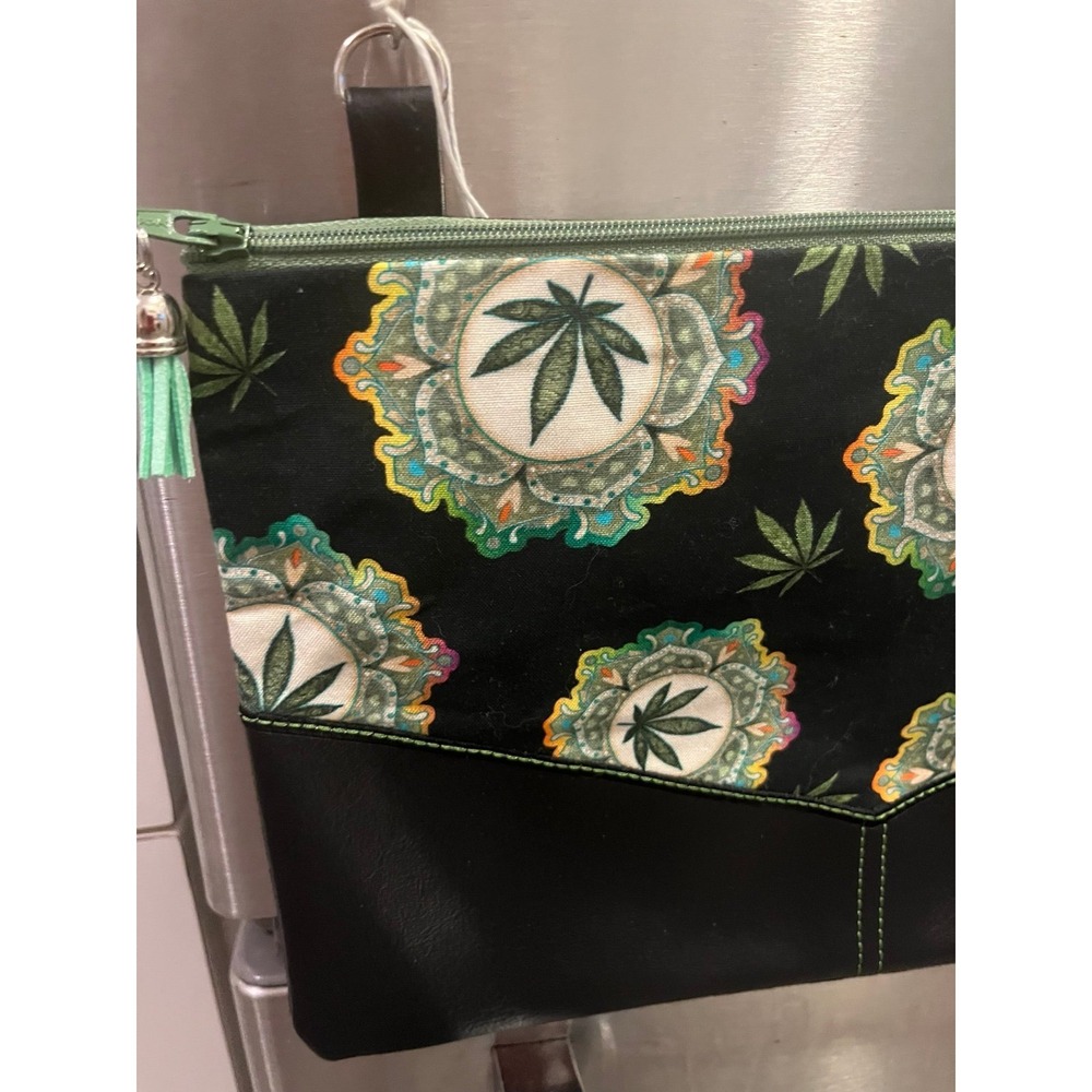 Hippie, Y2k, Goth Happy Harvest by Dan Morris crossover, clutch Festival purse